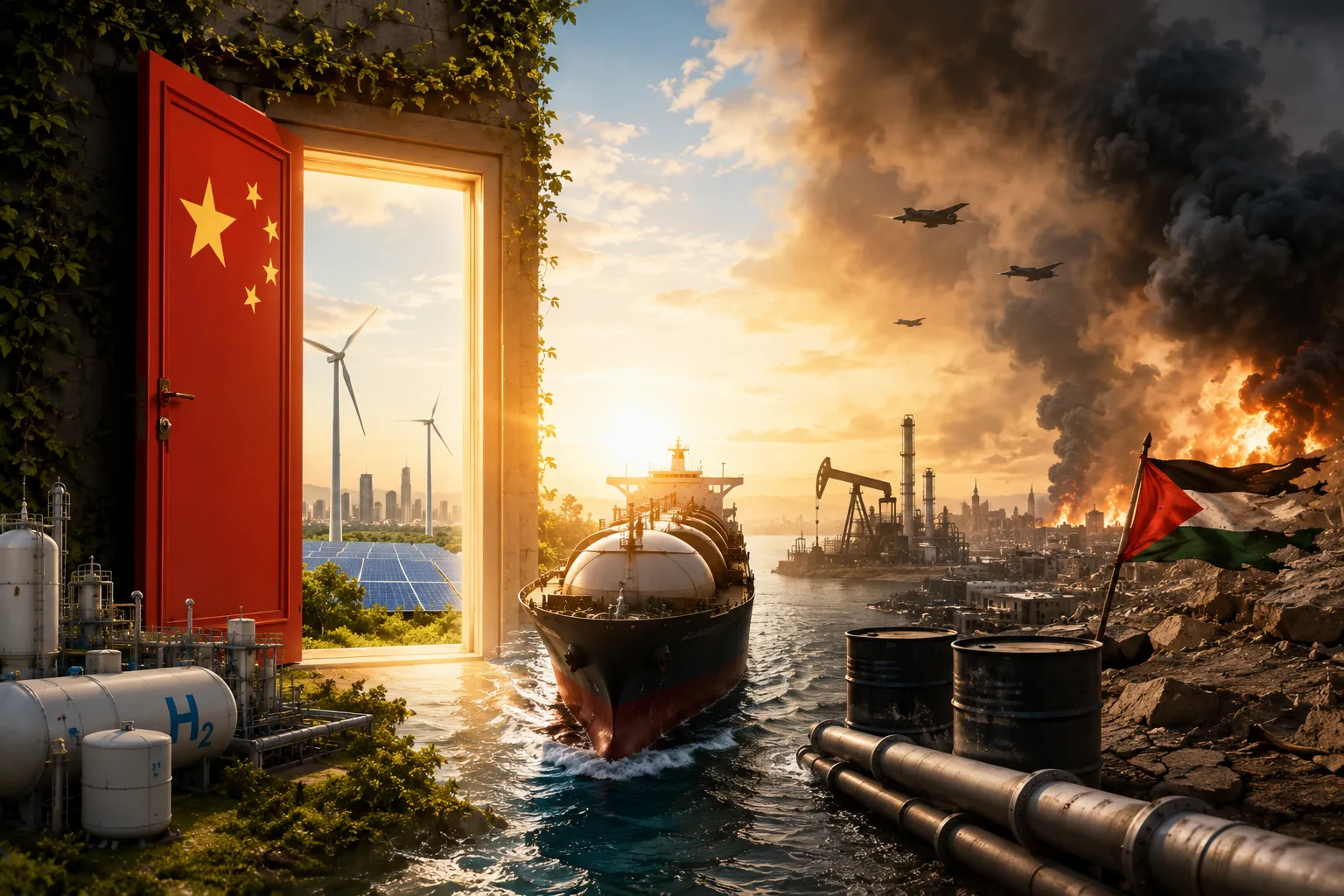 China Buka Pintu Era Energi Baru saat Ketegangan Meletus di Timur Tengah