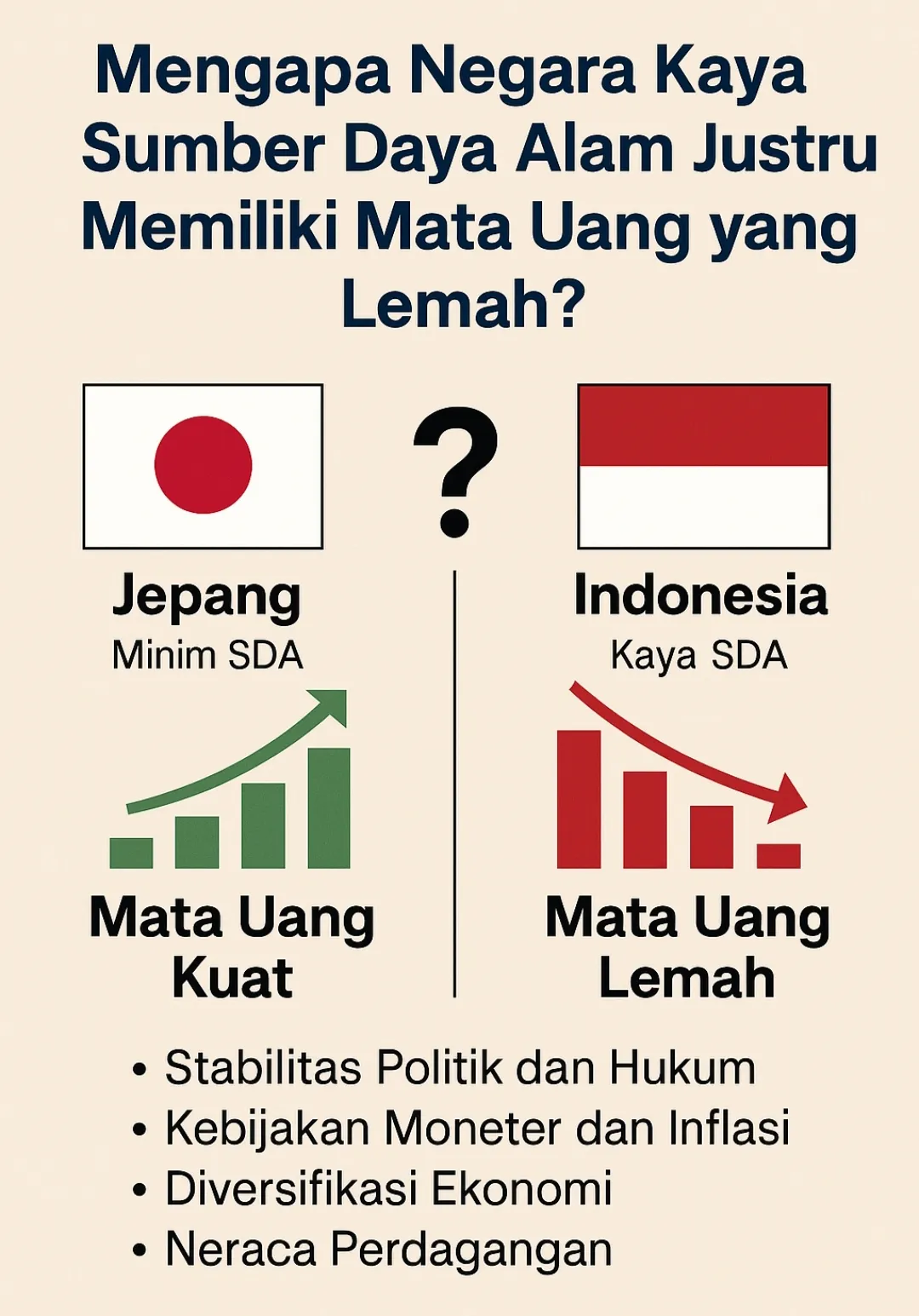 Mengapa Negara Kaya Sumber Daya Alam Sering Memiliki Mata Uang Lemah? Penjelasan Lengkap