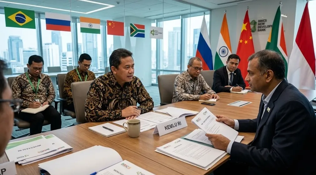 Belum Final, Kemlu Pastikan Investasi Rp17,6 Triliun ke Bank BRICS Masih Dibahas