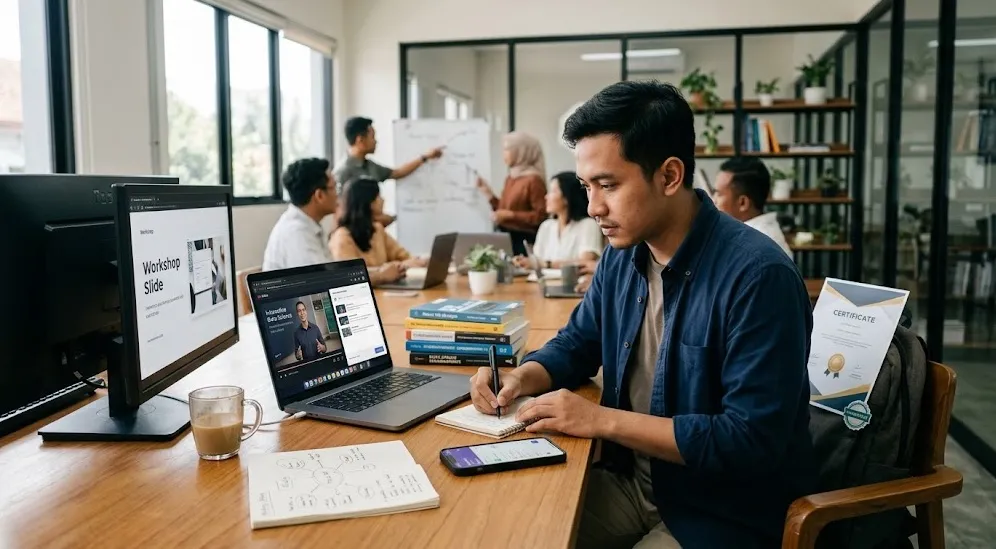 Berhenti Belajar seperti di Sekolah: 6 Cara Upgrade Skill buat yang Sudah Kerja