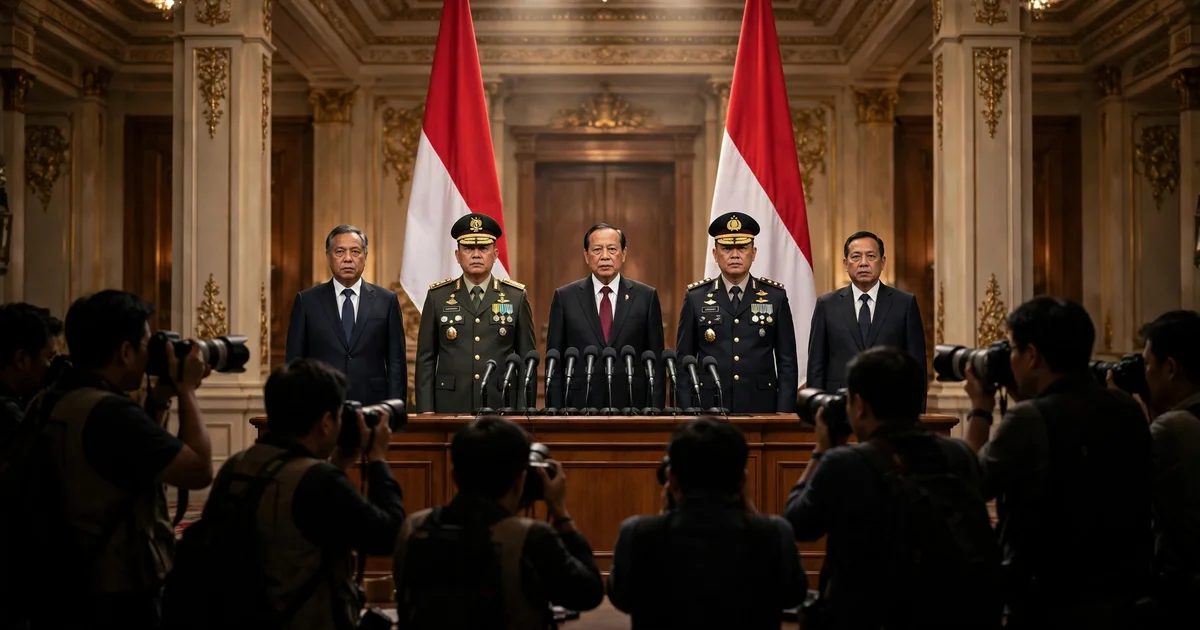 Menhan Sampaikan Arahan Presiden Prabowo: TNI-Polri Diminta Solid Jaga Stabilitas Nasional