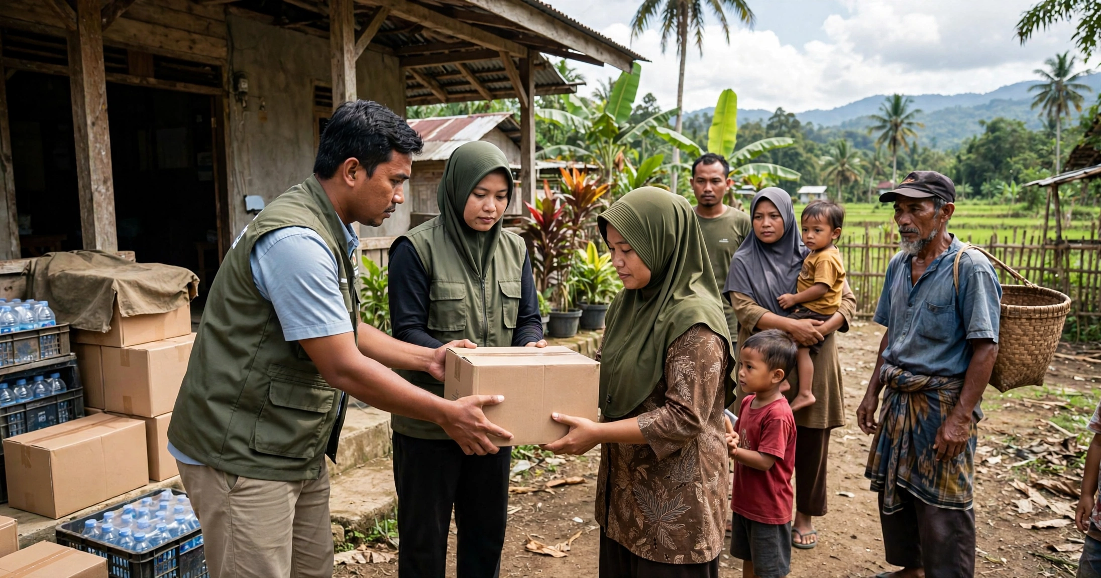 13.702 Keluarga Terdampak Bencana di Sumut Terima Bansos Pemulihan