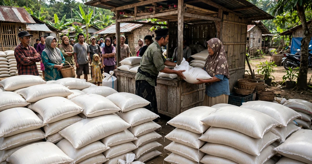 Beras Subsidi Rp12.500 per Kg lewat Koperasi Merah Putih, Sasar 33,2 Juta Penerima