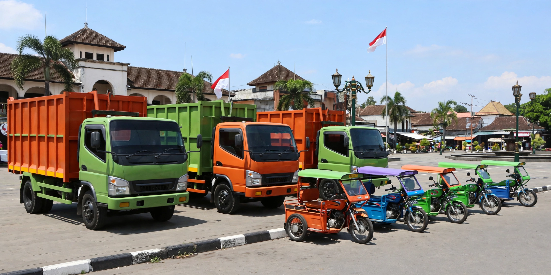 43 Armada Sampah Disalurkan ke 13 Kecamatan, Bupati Deliserdang Targetkan Bebas Sampah 2028