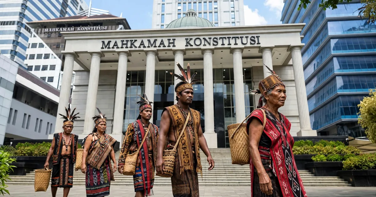 Sidang MK: Masyarakat Adat IKN Tak Pernah Diminta Persetujuan, Tempat Ritual Terancam Hilang