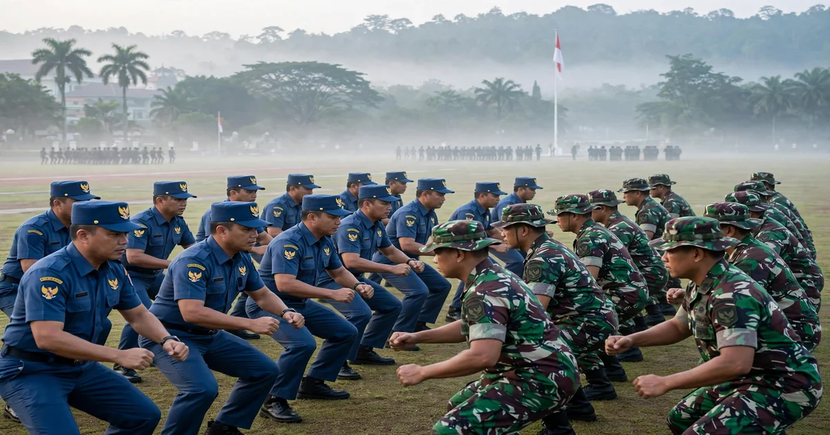 120 PNS Imigrasi Sumut Angkatan 2025 Ikuti Kesamaptaan Bersama Kodam I/Bukit Barisan