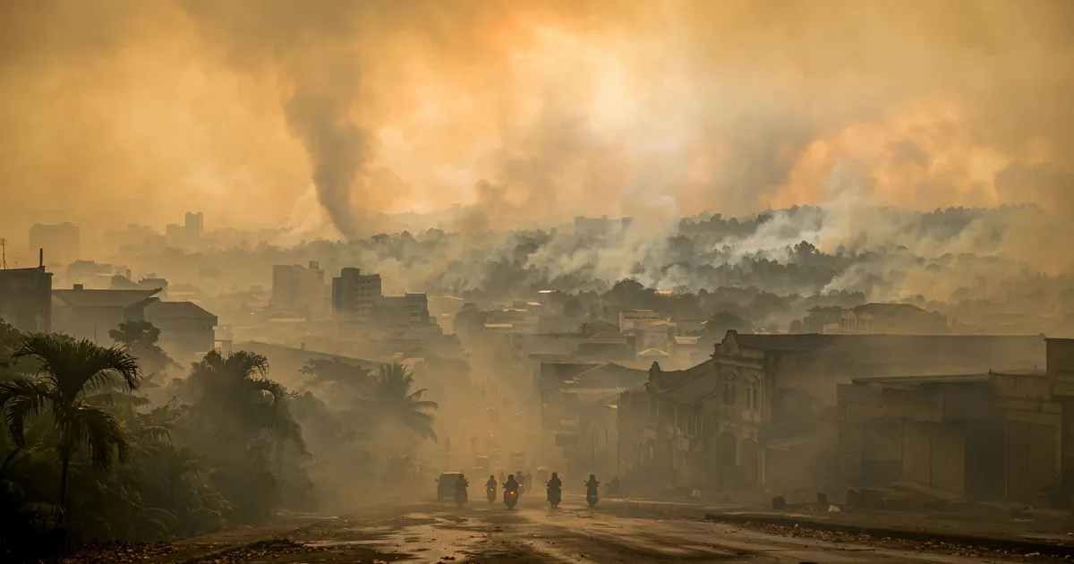 Kabut Asap Karhutla Selimuti Sumatra dan Kalimantan, Kualitas Udara Palembang Tembus 877