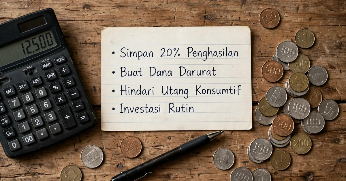 Seluruh Nasihat Keuangan yang Anda Butuhkan Ternyata Muat dalam Satu Kartu Kecil