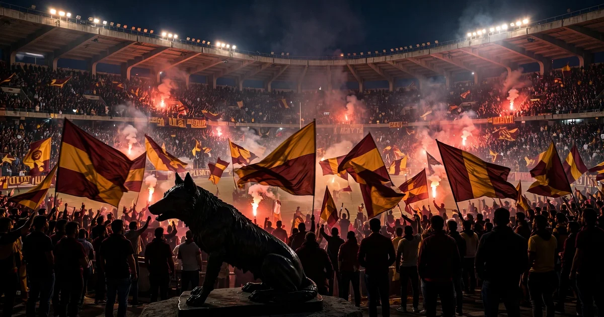 Disambut bak Anak Sendiri, Mourinho Terima Patung Serigala Perunggu dari Fans Roma